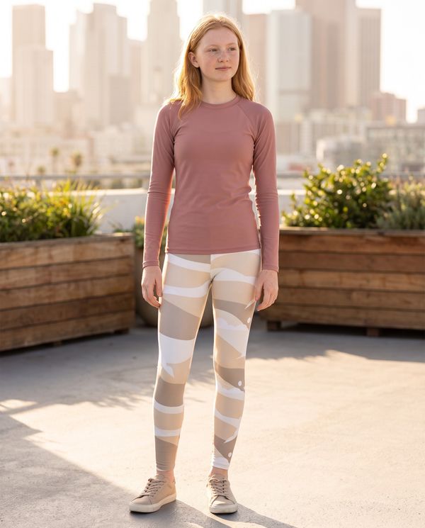 Ocean Collection girls youth leggings