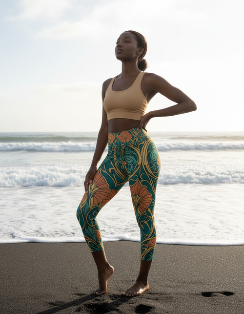 Seraph Capri Yoga Leggings Capri Yoga Leggings — Dripper
