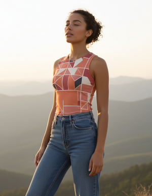 Women's Kaleidoscope women's tank tops