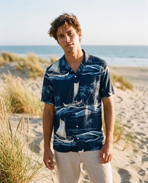 Mahina men's hawaiian shirts
