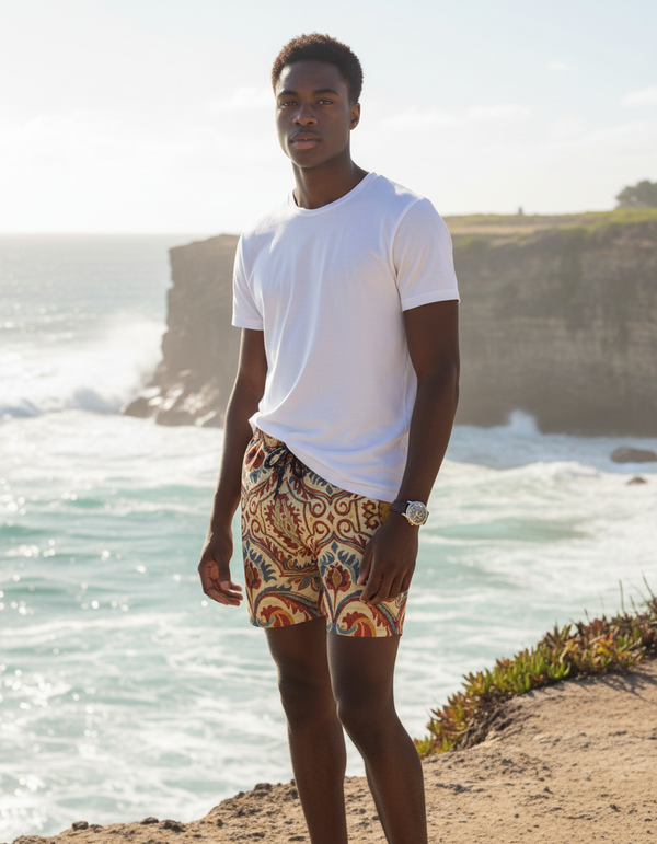 Suzani Collection Swim Trunks swim trunks