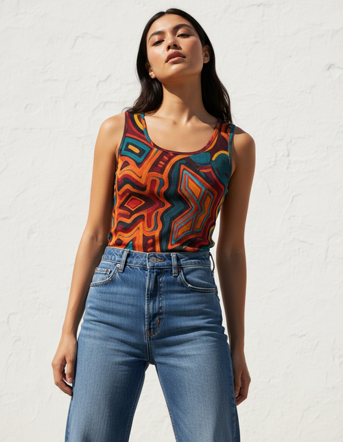 Women's Kaleido women's tank tops