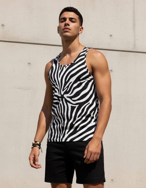 Men's Stripes men's tank tops