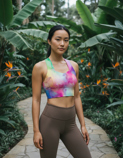 Elysium longline sports bras