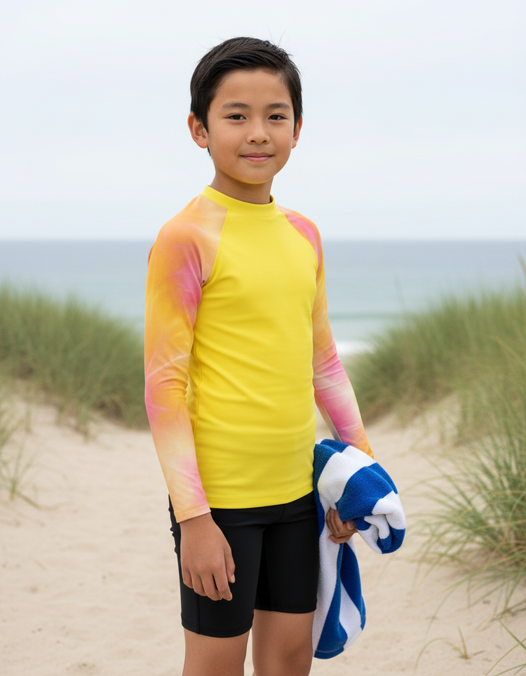 Youth Ice-Dye Rash Guard