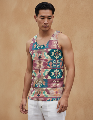 Men's Tea Rose Zamzam tank tops