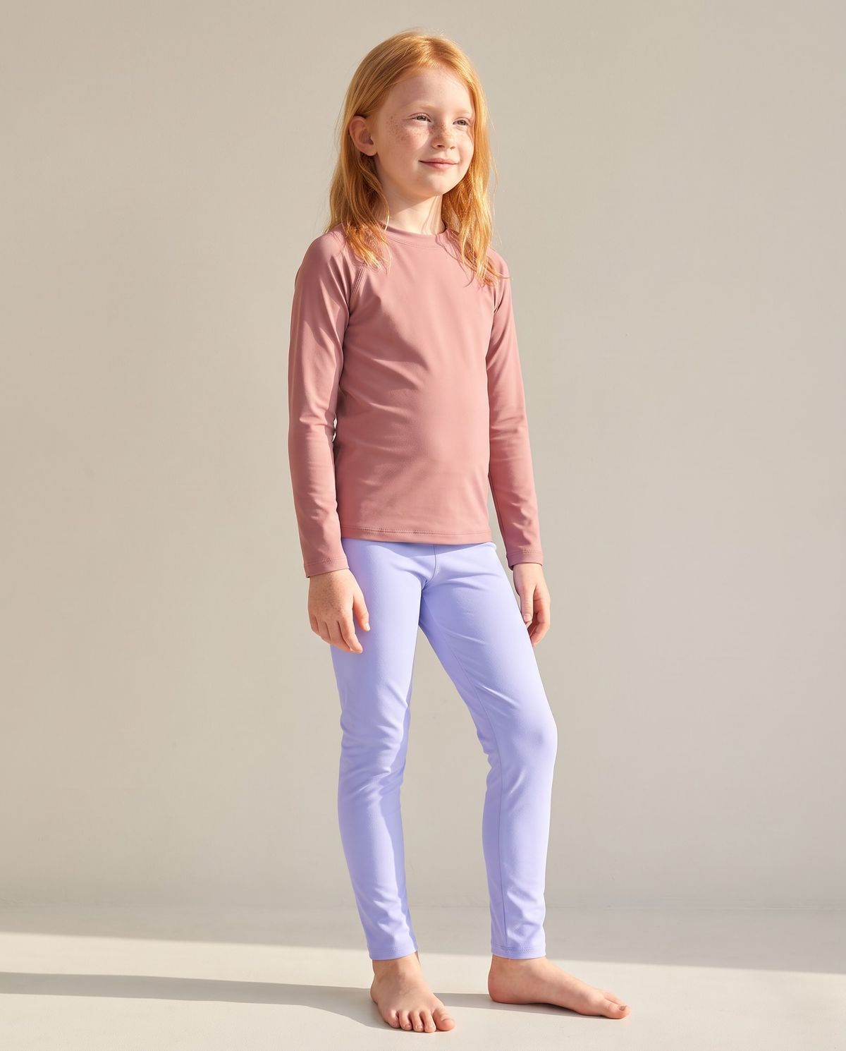 Periwinkle Girls Leggings Girls Leggings — Lolekai