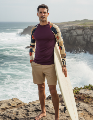 Amaranth Form Rash Guard bikini — Dripper