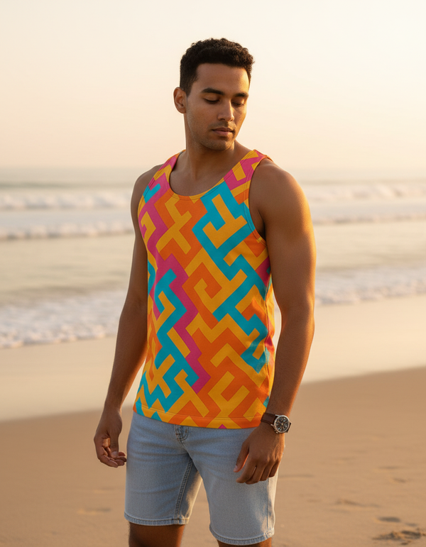 Sayagata men's tank tops