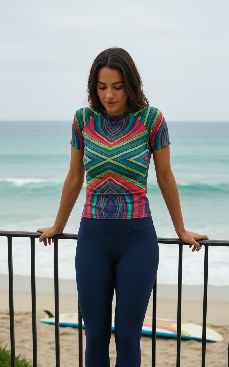 Pulse Rash Guard Men's Rashguard — Lolekai
