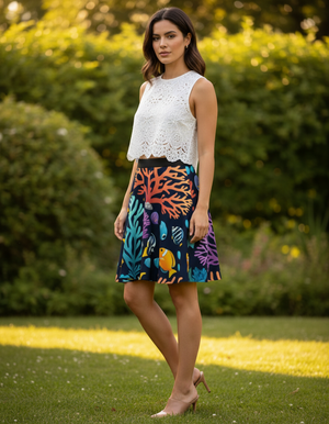 Nautilus Skater Skirt Skater Skirt — Dripper