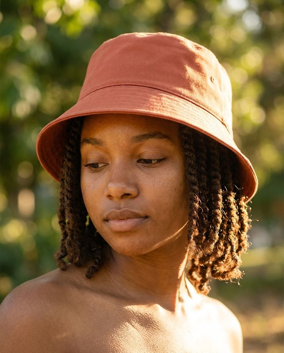 Burnt Sienna Sherbet Deck bucket hats