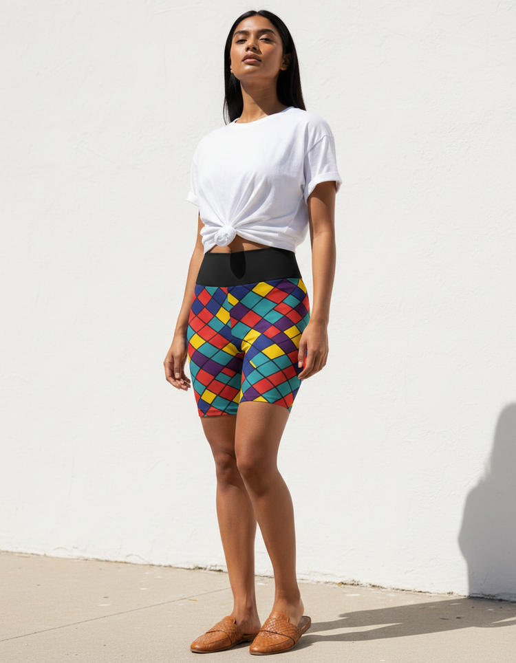 Dynamic Flow Vortex Yoga Shorts