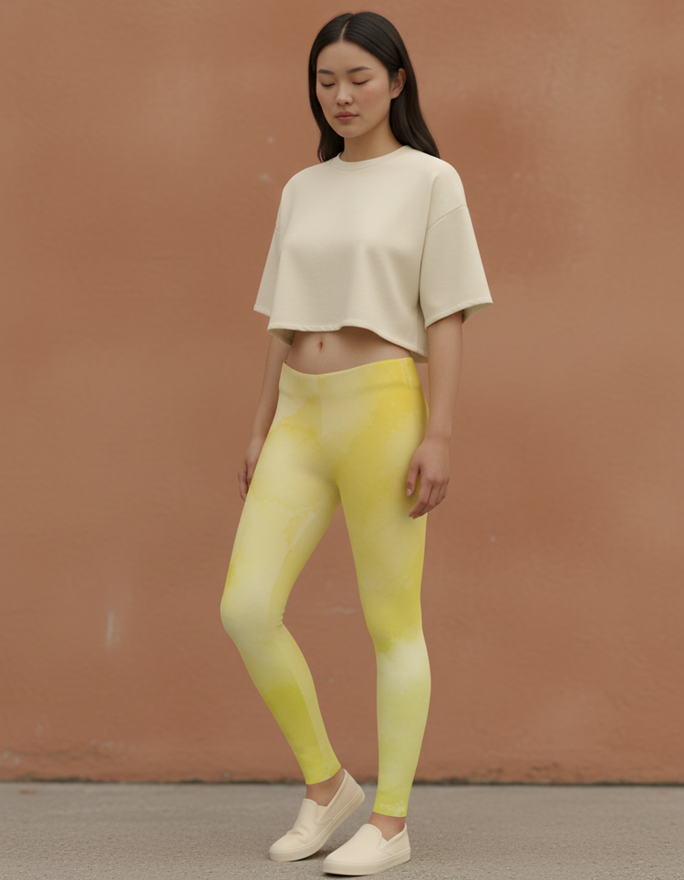 Women's Watercolor Leggings