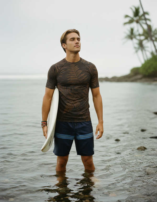 Men's Fern Rash Guard