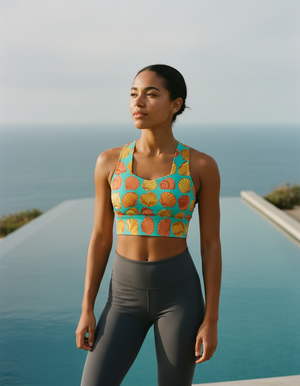 Abyss Sports Bra Longline Sports Bra — Dripper