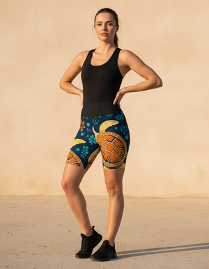 Serenity Yoga Shorts Yoga Shorts — Dripper