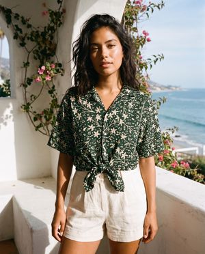 Akepa women's hawaiian shirts