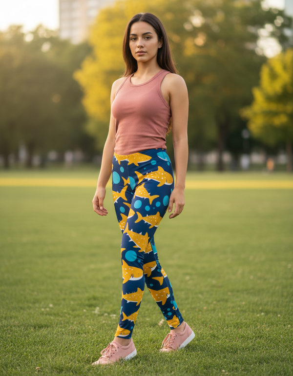 Whale Shark leggings