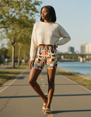 Runway Emerald Form Short Shorts Short Shorts — Dripper