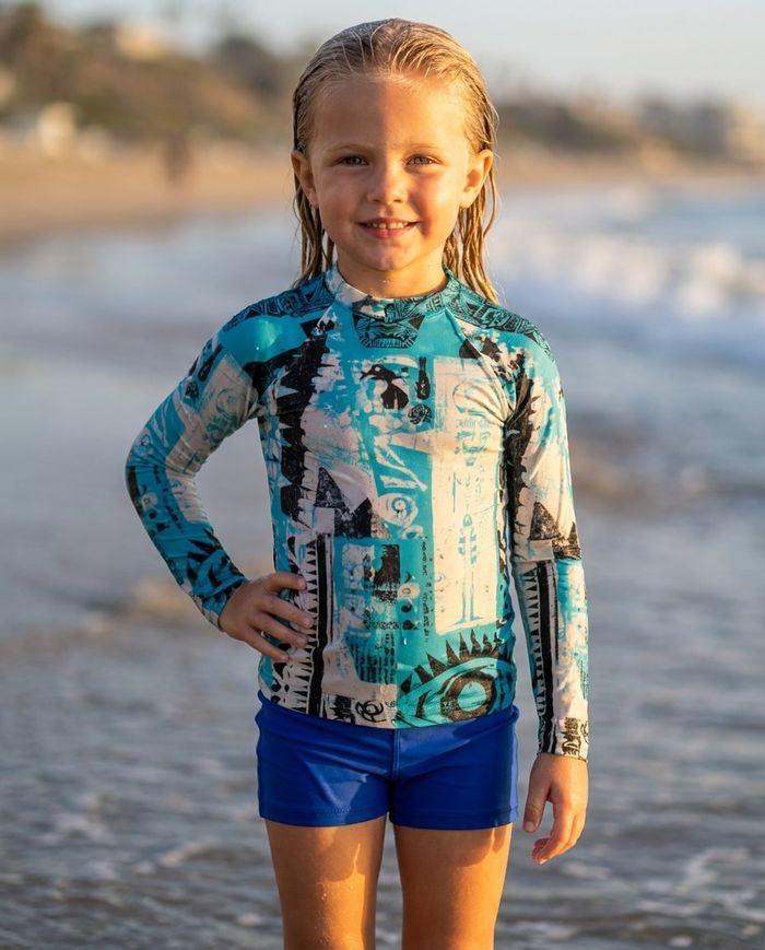 Rashguard — Girls Tapestry