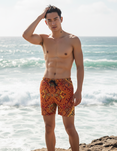 Sahara Men's Swim Trunks Men's Swim Trunks — Dripper