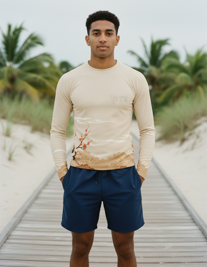 Rashguard — Men's Muskmelon Hikari