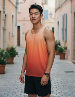 Men's Coral Celestia tank tops