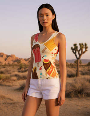 Frost Tank Top Women's Tank Top — Dripper