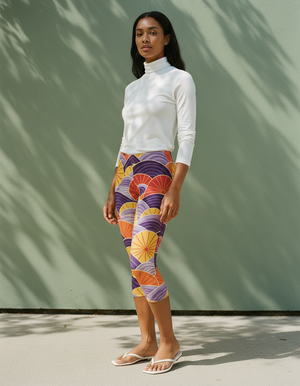 Burnished Lilac Hikari leggings
