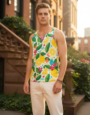 Zesty Tank Top Men's Tank Top — Dripper