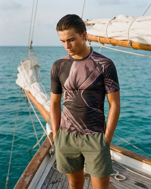 Men's Burnished Lilac Shinobi men's rashguards