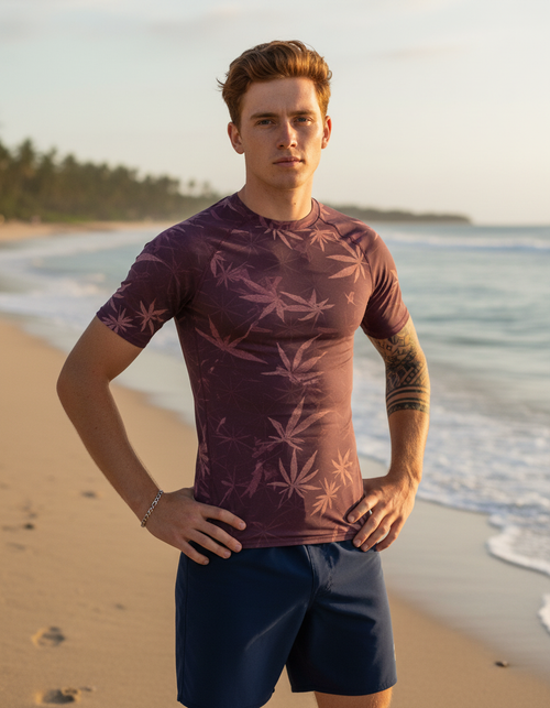 Electric Fuchsia Mizu Rash Guard