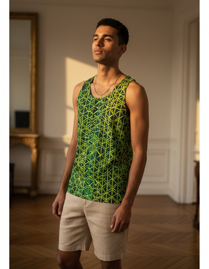 Men's Burnished Lilac Hikari tank tops