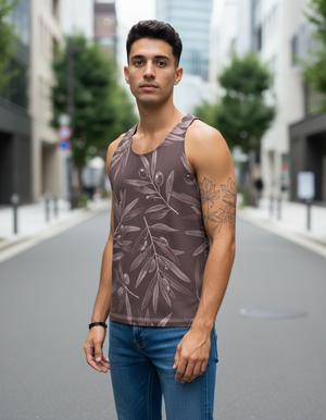 Burnished Lilac Elysium Tank Top Men's Tank Top — Dripper