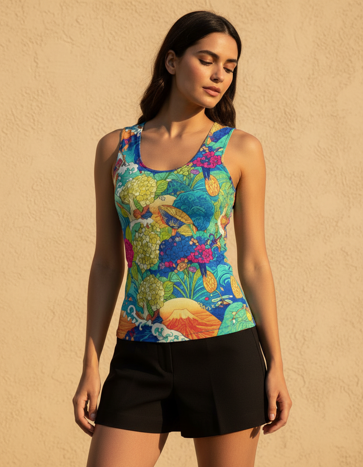 Cherry Blossom Tank Top