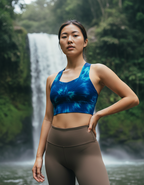 Glacier longline sports bras