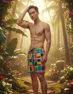 Kraft Men's Swim Trunks Men's Swim Trunks — Dripper