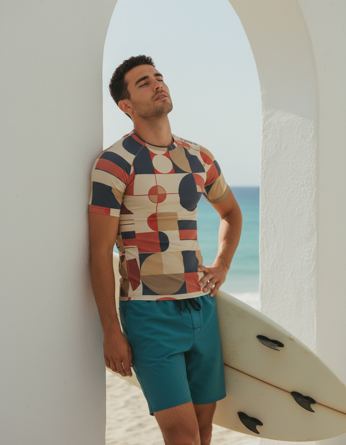 Rashguard — Men's Fiery Red Form