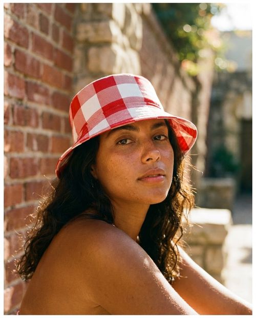 Fiery Red Clover Bucket Hat bucket hat