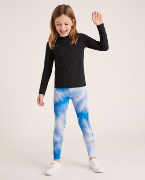 Ice-dye Collection girls youth leggings