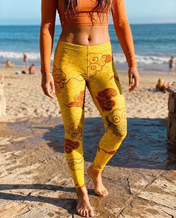 Chinese Collection swim & gym leggings