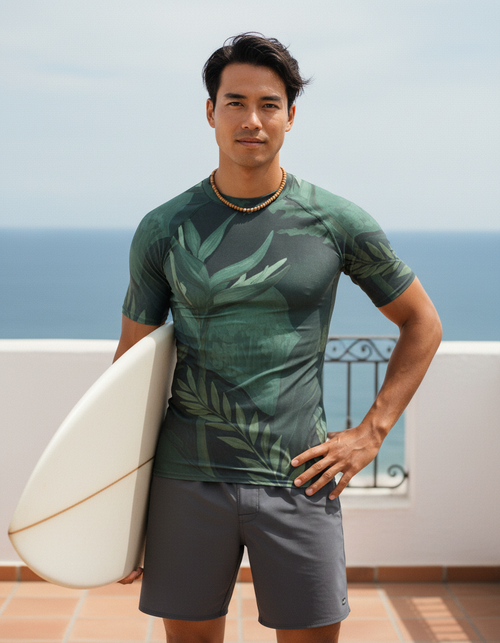 Alexandrite Tropique Rash Guard
