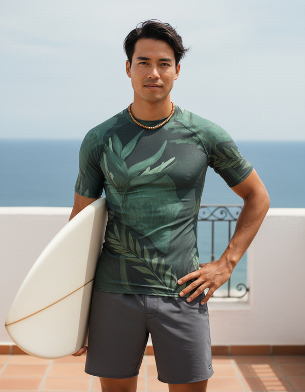 Men's Gauguin Tahiti Rash Guard