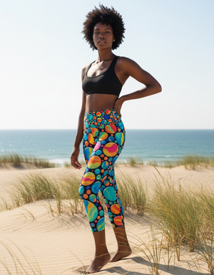 Glint capri yoga leggings