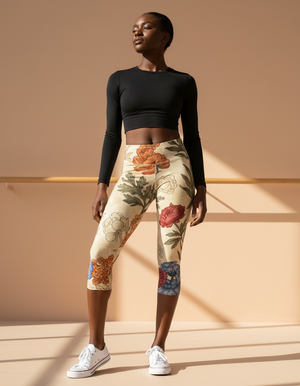 Sylva Leggings Capri Leggings — Dripper