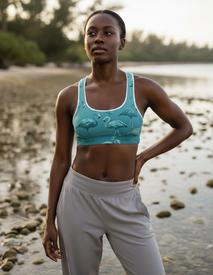 Blue Aura Palisade sports bras