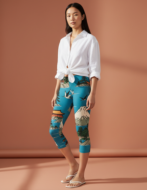 Hiroshige Collection Capri Leggings capri leggings