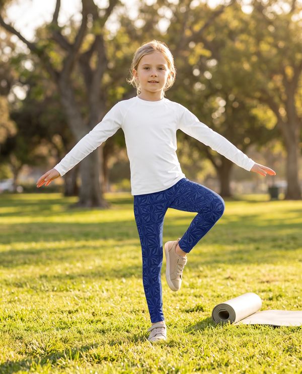 Bicolor Collection girls leggings