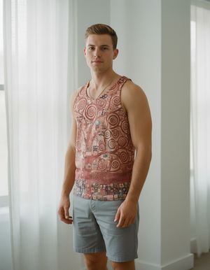 Men's Tea Rose Aether tank tops